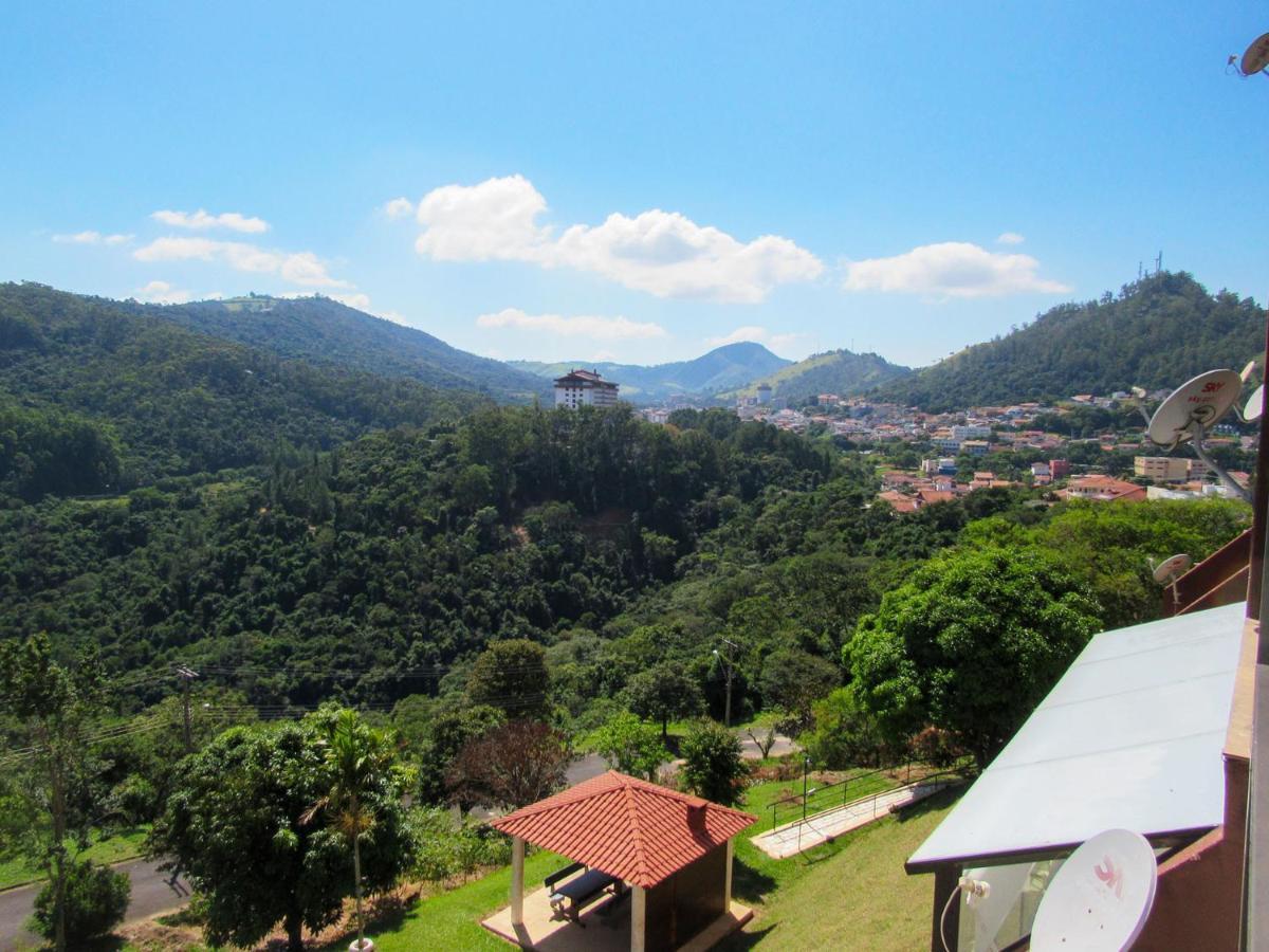 Apto c lazer e linda vista verde Águas de Lindóia Exterior foto